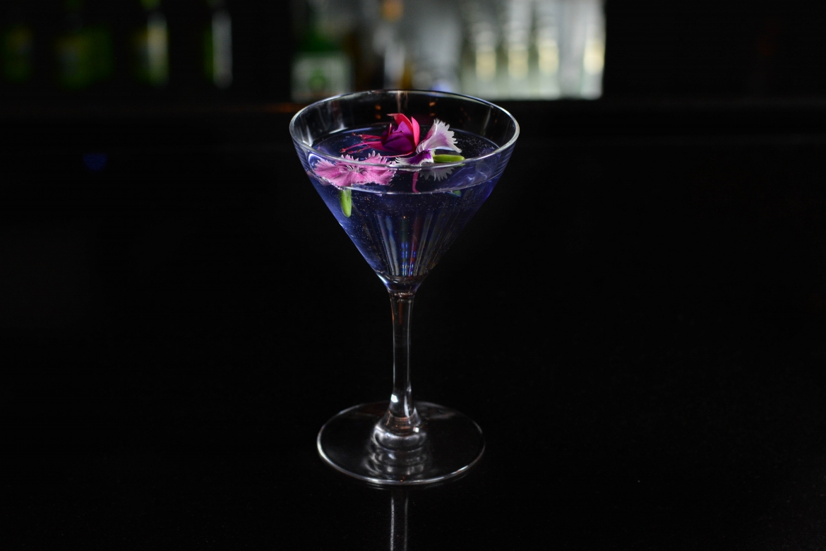 Spring Bouquet, a drink on Jag's new cocktail menu